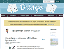 Tablet Screenshot of bridge.kromann.info